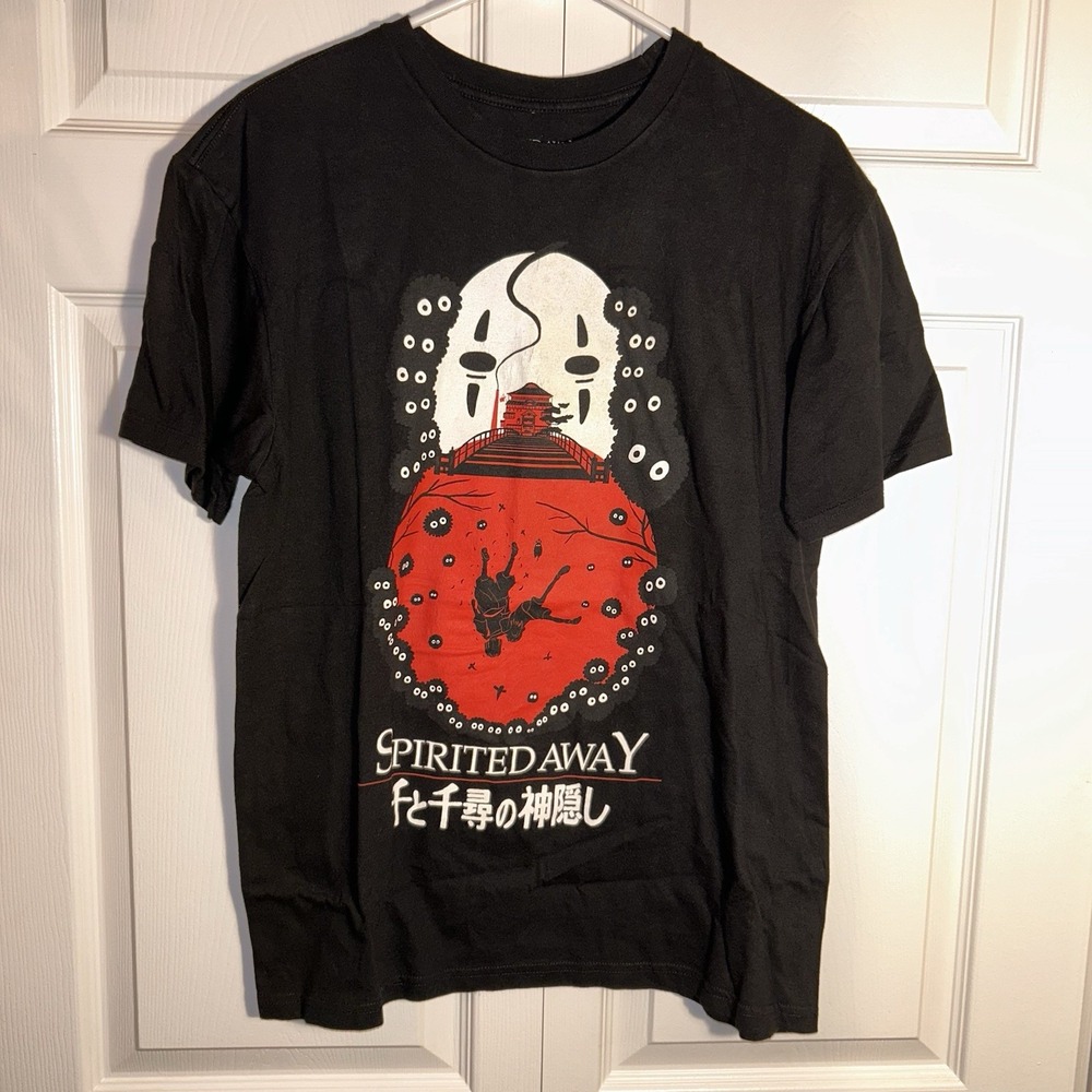 Studio Ghibli Spirited Away Anime OFFICIAL Vintage 2001 T-Shirt Sz M RARE